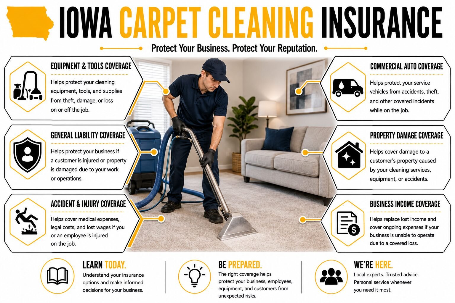 Iowa Carpet Cleaning Insurance