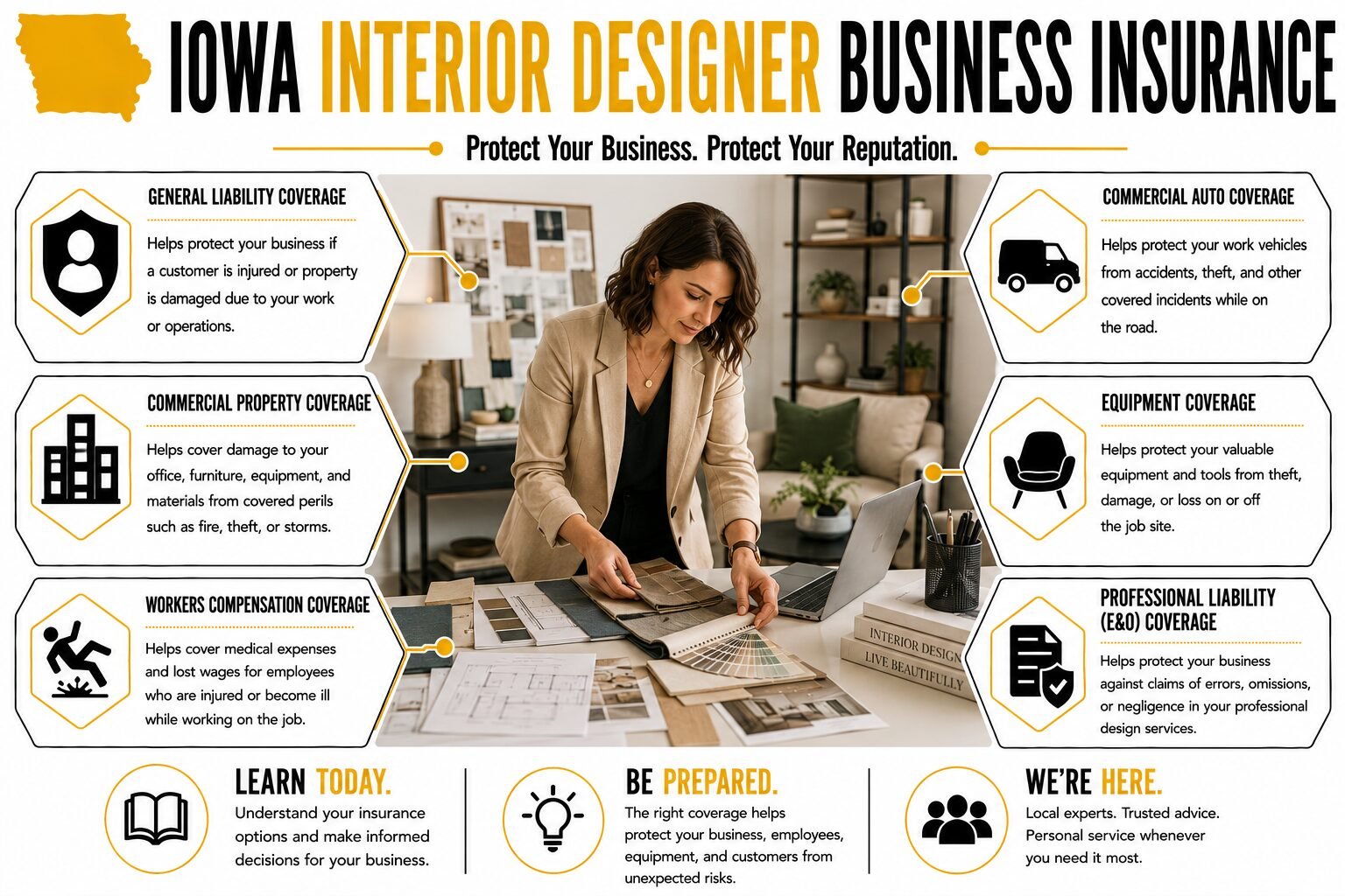 Iowa Interior Designer Business Insurance