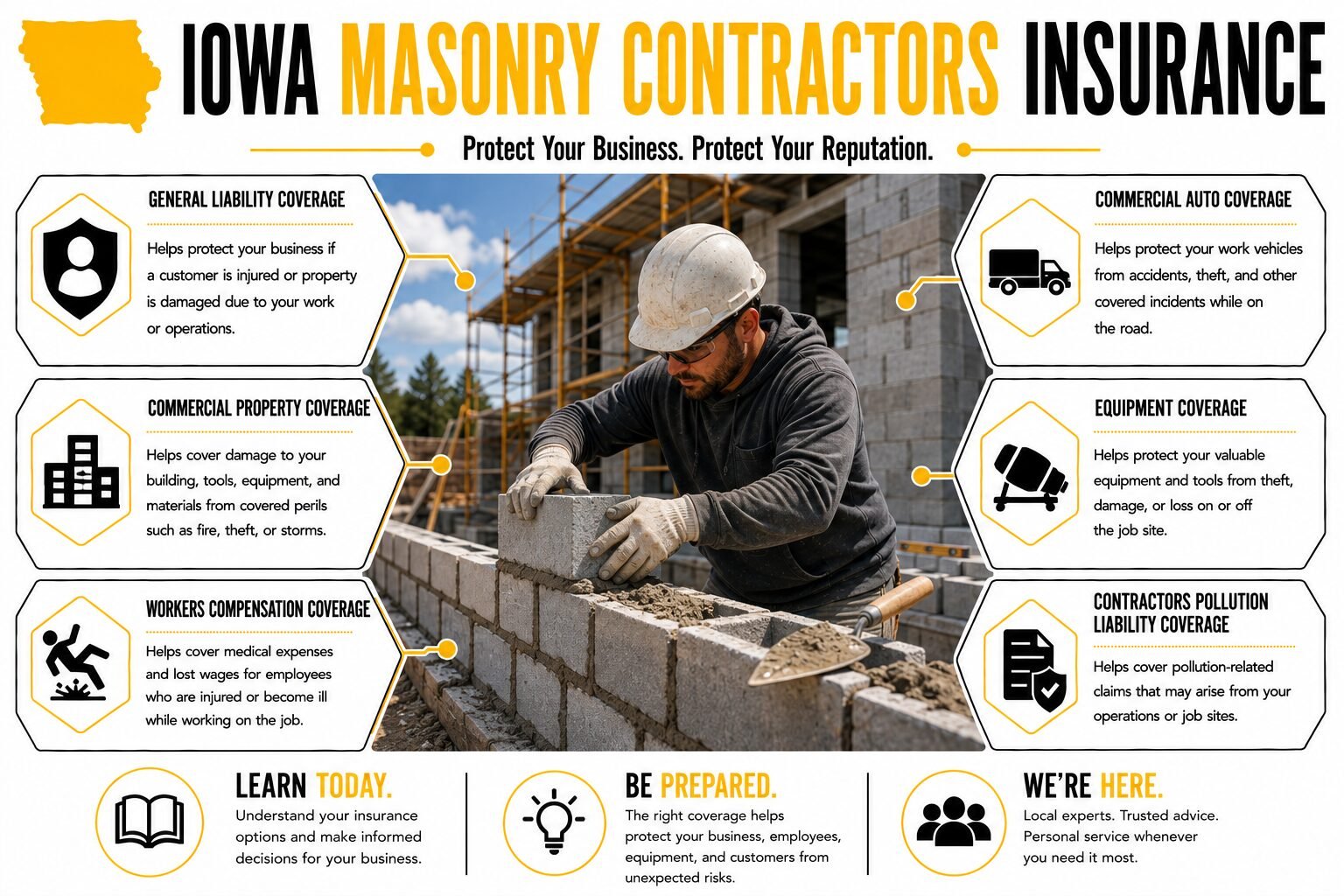 Iowa Masonry Contractors Insurance