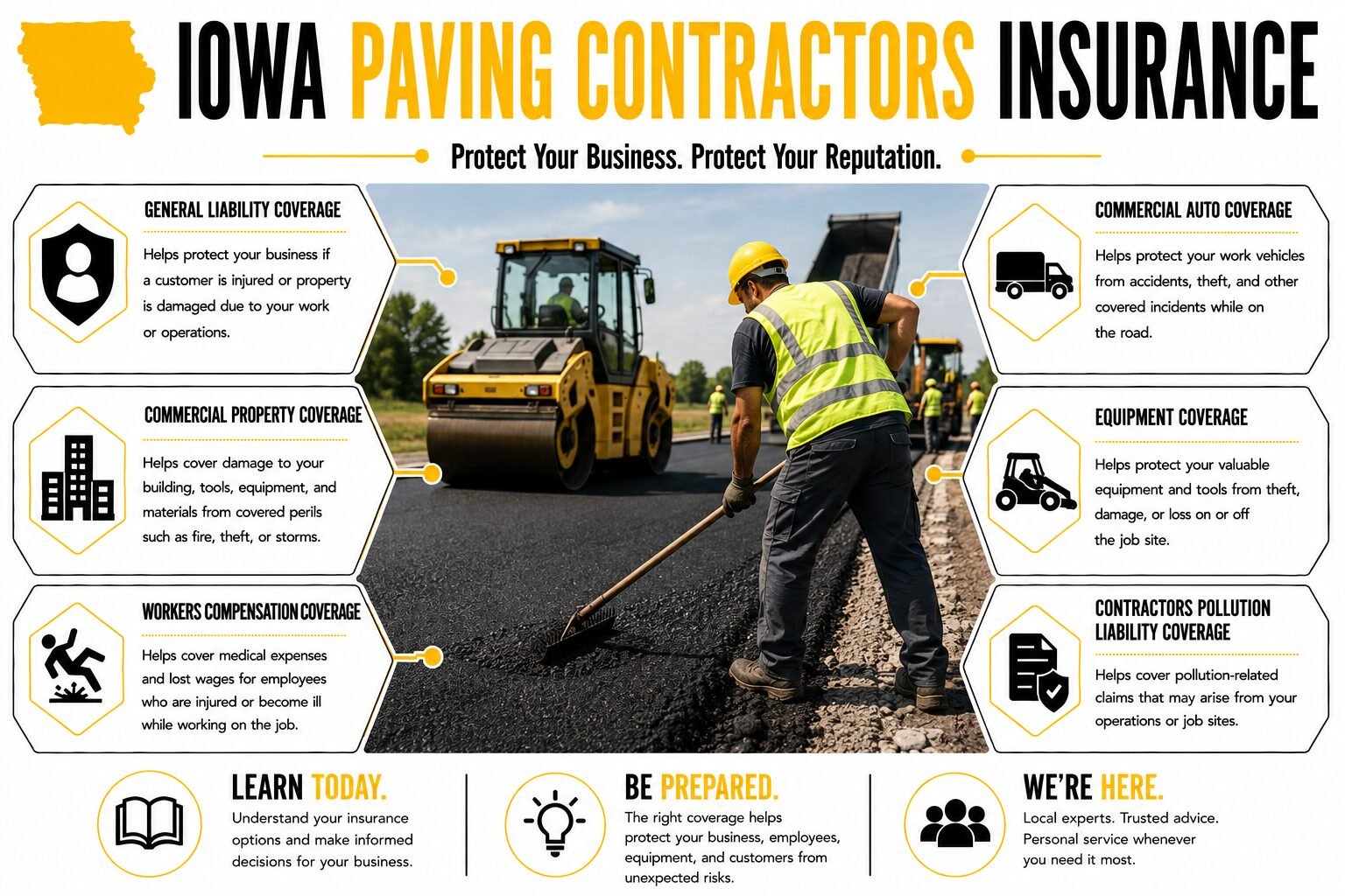Iowa Paving Contractors Insurance